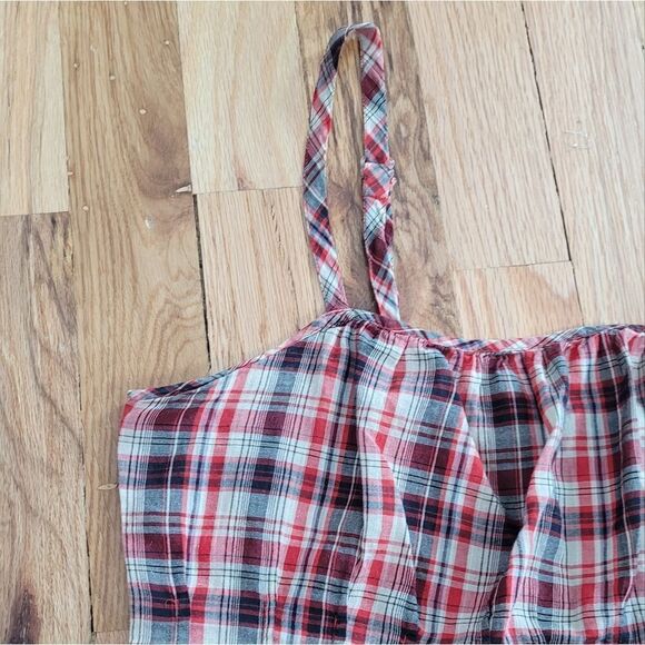 💙3 for $30💙 New York & Company Plaid Summer Tank Top Small - Picture 4 of 8